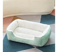 JANEMUA Dog Bed, Washable Dog Cushion Bed for Crate, Good Comfort and Durability, Soft Fabric, Smooth Texture for Large Jumbo Medium Small Dogs-Grey||L40*W50cm