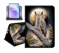 JANENFNA Slim Folio Case for Amazon Fire HD 8 8" 2016/2017/2018, 360 Rotating Stand Cover, Auto Sleep/Wake, PU Leather Cover with TPU Bumper, Santa & Snowman Christmas