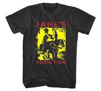 Janes Addiction Roman Horseback Men's T Shirt Metalconcert Tour Merch S Black