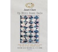 Janet Clare Up Hill Down Dale Quilt Making Pattern JC164