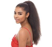 Janet Collection Noir Every Time Syn New Dream Choice Long DS Ponytail 1