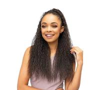 Janet Collection Noir Every Time Synthetic Berry DS Ponytail 1