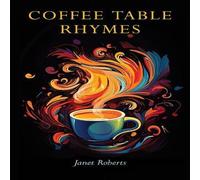 Janet Roberts Coffee Table Rhymes Paperback Book in White Janet Roberts White