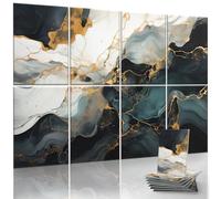 JaneTech 8-Pack Acoustical Wall Panels 48x32 Inches Acoustic Panels Sound Absorbing Decorative Sound Dampening Panels for Studios, Offices, Theaters, Adhesive Included