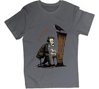 JANGJWEE Cotton Tom Waits Piano T-Shirts for Men (Large)