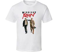 JANGJWEE Midnight Run Robert De NIRO Retro Movie T Shirt White (Large)