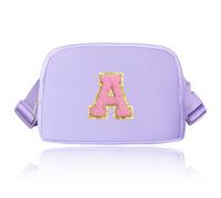 Janhavi Janhavi Fanny Pack for Girls, Waist Pack, Lavender, 8.1 x 2 x 5.5 inches
