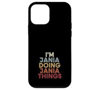 Jania Name Jania Personalized Name First Given Case for iPhone 12 mini