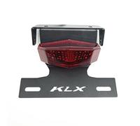 Janice KLX150 Tail Tidy LED Tail Brake Light Fender Eliminator Compatible With KLX 125 D-Tracker KLX 150 KLX150L KLX150J KLX150BF License Plate Holder(Red)