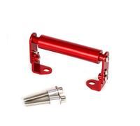 Janice Monkey125 Scalable Adjustable GPS Navigation Phone Bracket Mount Compatible with Grom MSX Monkey 125 DAX125 ST125 CT125 Hunter Cub 2021-2023 Handlebar Clip Clamp Holder(Red)