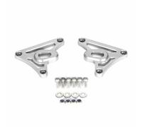 Janice Monkey125 Turn Signal Indicator Brackets Compatible with MONKEY 125 2018-2025 ST DAX 125 2022-2026 Motorbike Front Turn Signals Indicator Mount Silver