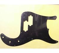 Janika Precision Bass Guitar Pickguard Solid Black Scratch Plate Pick Guard Bbb-B Pb