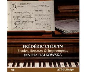 Janina Fialkowska - Chopin: 12 Etudes op10 & 25, Piano Sonata 2, 3, Impromptus