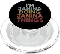 Janina Name Janina Personalized Name First Given PopSockets PopGrip for MagSafe