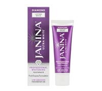Janina Ultra White 75ml Diamond Lasting White Toothpaste | Natural Fruit Enzyme Whitening | Stain Removal & Plaque Control | High Gloss Shine | Vegan & Cruelty Free