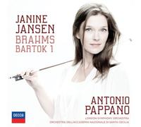 JANINE JANSEN - BRAHMS & BARTOK: VIOLIN CONCERTOS (Korea Edition)
