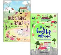 Janine Marsh Collection 2 Books Set (My Four Seasons in France, My Good Life in France)