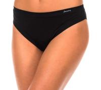 JANIRA Pack of 3 Essential Brislip Model Panties, Black/White, M