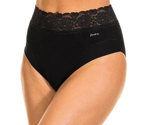 Janira Dolce Cinture high cut and unmarked panties for women 1031785 Black