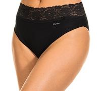 Janira Dolce Waist elastic fabric panties for women 1031786 Black