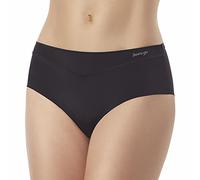 Janira Ladies Briefs - Active Day Shorty Style Knickers - Gym Pants - Size - S to L - Black or Beige (1032263) (Large, Black)
