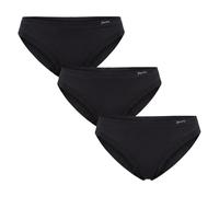 Janira Pack-3 Mid-rise panties with inner lining for women 1031184 Black