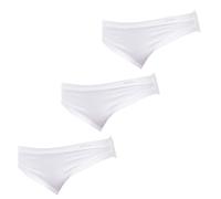 Janira Pack-3 Mid-rise panties with inner lining for women 1031184 White