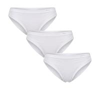 Janira Pack-3 Mid-rise panties with inner lining for women 1031184 White
