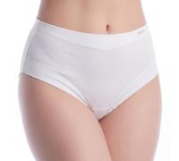 Janira Women's invisible cotton band slip panties made of elastic fabric 1031863 White