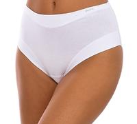 Janira Women's invisible cotton band slip panties made of elastic fabric 1031863 White