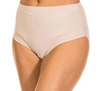 Janira Womens MicroFiber fabric high-waisted panties 1031682 women - Beige - Size Medium