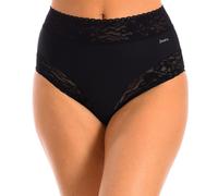 Janira Womens SOFT LACE high style and shaping panties 1030473 woman - Black - Size Large