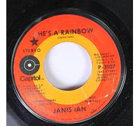 JANIS IAN 45 RPM HE'S A RAINBOW / HERE IN SPAIN