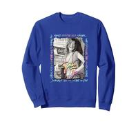 Janis Joplin_001 Sweatshirt, Adult Unisex, Royal Blue, X-Large