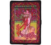 Janis Joplin Avalon Ballroom Woven Patch Janis Joplin Multicolor