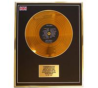 JANIS JOPLIN - JANIS JOPLIN'S GREATEST HITS METAL GOLD RECORD DISPLAY COMMEMORATIVE LTD EDITION