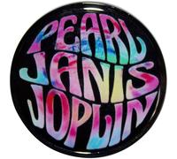 Janis Joplin Pearl Pin Emblem Badge Janis Joplin Multicolor
