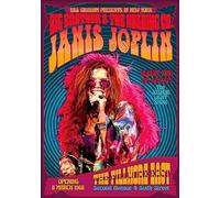 Janis Joplin Poster Vintage Rock Pop Country Singer New York Wall Art Picture A4