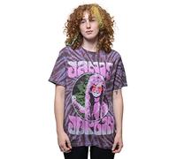 Janis Joplin T Shirt Pink Shades Logo Official Unisex Tie Dye Purple M