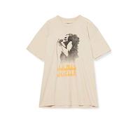 Janis Joplin - T-Shirt # Xxl Unisex Neutral # Working the Mic