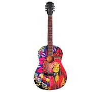 Janis Joplin Tribute Miniature Guitar Replica