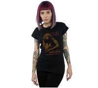 Janis Joplin Women's Madison Square Garden Cotton T-Shirt in Black | Size: XL Janis Joplin Black XL