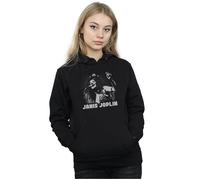 Janis Joplin Women's Spiritual Mono Hoodie in Black | Size: Medium Janis Joplin Black M