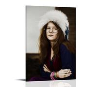 Janis JoplinWaterproof Art Wall Stickers High-definition Decorative Paintings Suitable for Bedrooms/shops Moisture-proof And Fade Resistant Exquisite Packaging Perfect for Gift GivingFrame-style20x30i