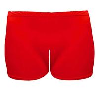 janisramone® Girls Microfiber Hot Pants, High Waist Boxers Stretchy Gymnastics Dance Gym Shorts, Neon Stretchy Full Coverage Underwear for Kids, Yoga Gym Workout Running Mini Shorts