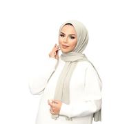 janisramone Premium Soft & Stretchy Prayer Scarf Wrap For Ladies, Modern Plain Jersey Hijabs - Gift for Women