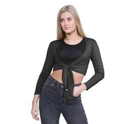 janisramone® Women's Cardigans, Plain Long Sleeve Bolero Cardigans
