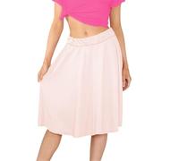 Janisramone Women's Knee-Length Tartan Skater Skirt, Polyester-Elastane, Size SM, ML, XL, 2XL, 3XL, Multi-Occasion Skirt