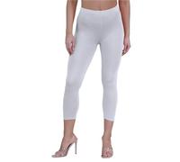 janisramone Womens Ladies New Plain Stretchy 3/4 Leggings Workout Tight Gym Cropped Capri Active Pants Grey
