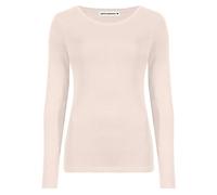 janisramone Womens Ladies Round Neck Long Sleeve T-Shirt Stretchy Plain Fitted Basic Jersey Casual Tee Top